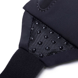 running belt with window for phone