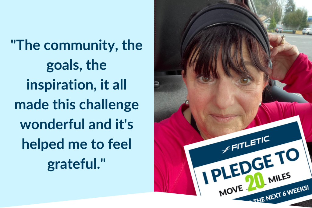 "I'm really thankful..." - CATHIE'S REFLECTION ON THE MILES FOR SMILES CHALLENGE