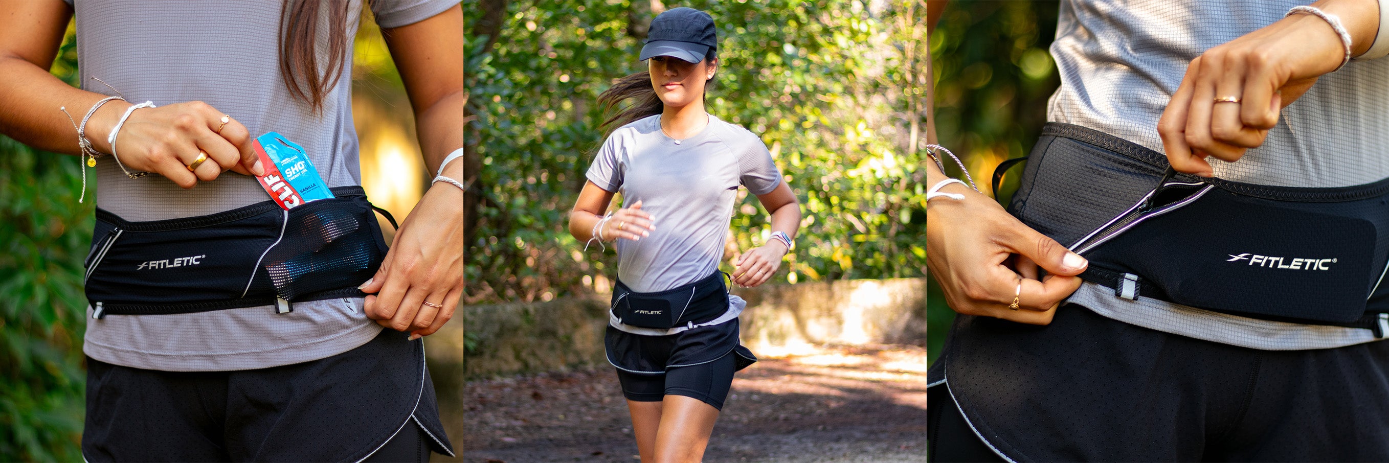 360 Plus Sleek Running Belt for Outdoor Activities Fitletic