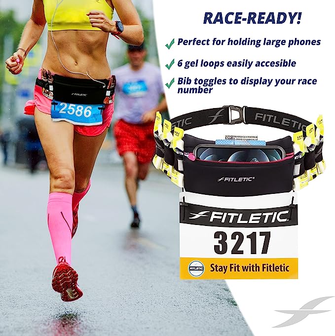 Ultimate I Running Belt with Enegery Gels Fitletic™