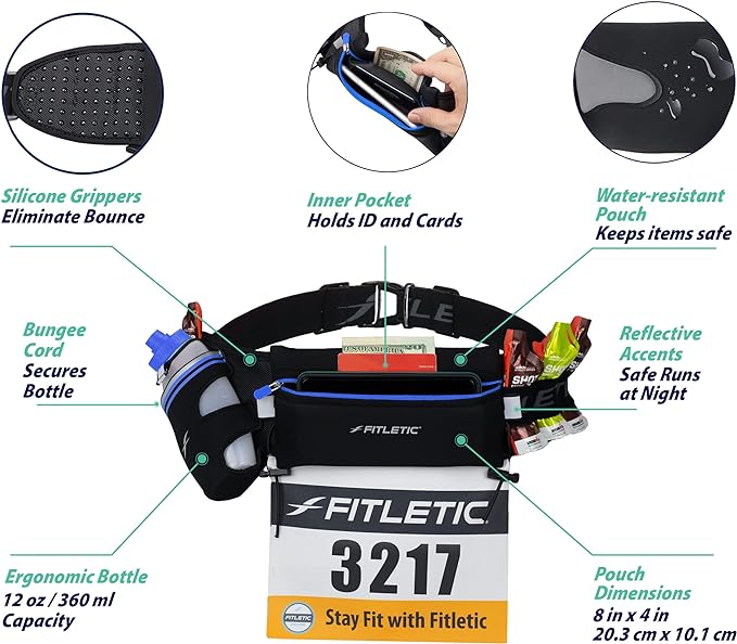 Why a Fitletic Hydration Belt is the Best Choice in Running Belts