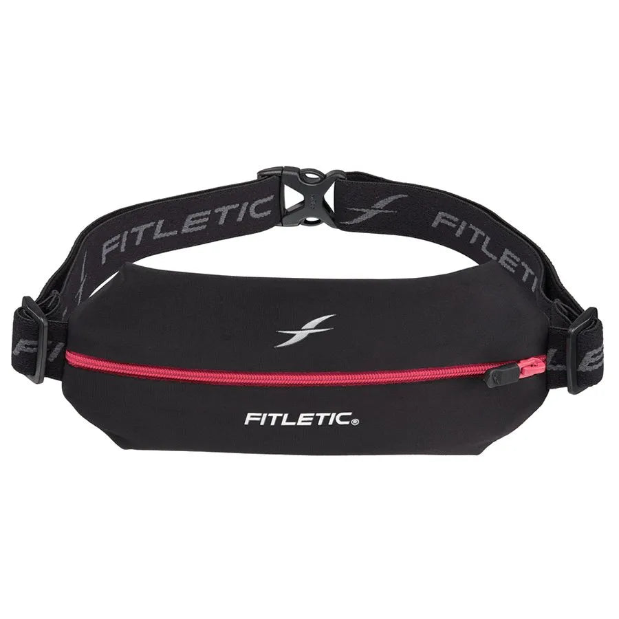 Red Gym Buddy Fanny Pack Pocket Waist Belt