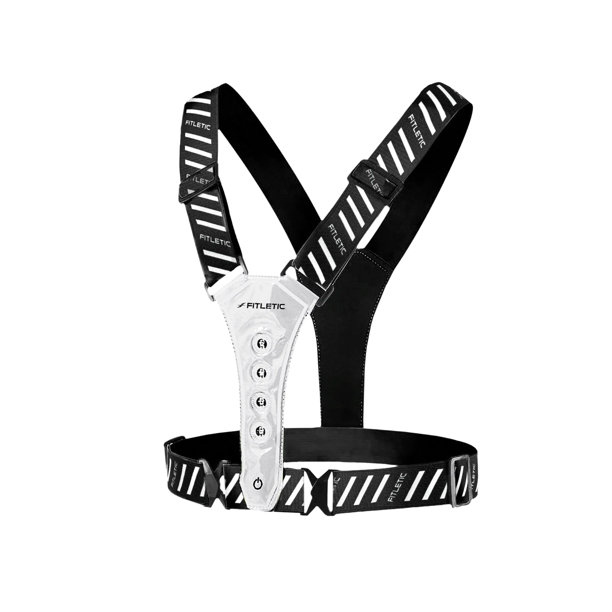 Lumi LED Vest Black/Silver