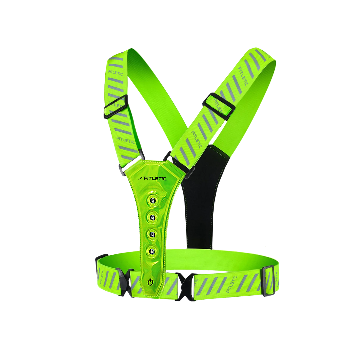 Lumi LED Vest Yellow/Silver