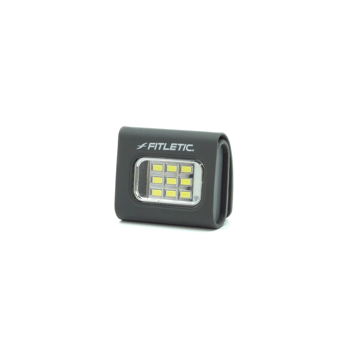 Lumo Clip LED Light attached to vest