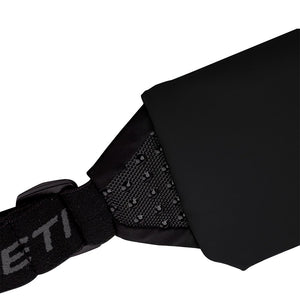 zipless running belt for phone travel belt for passport black grippers
